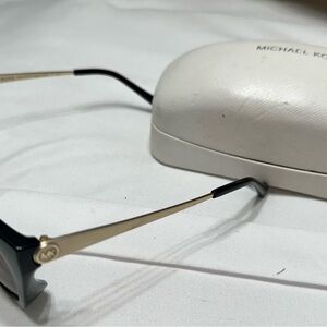 Michael Kors Black and Gold Eyewear